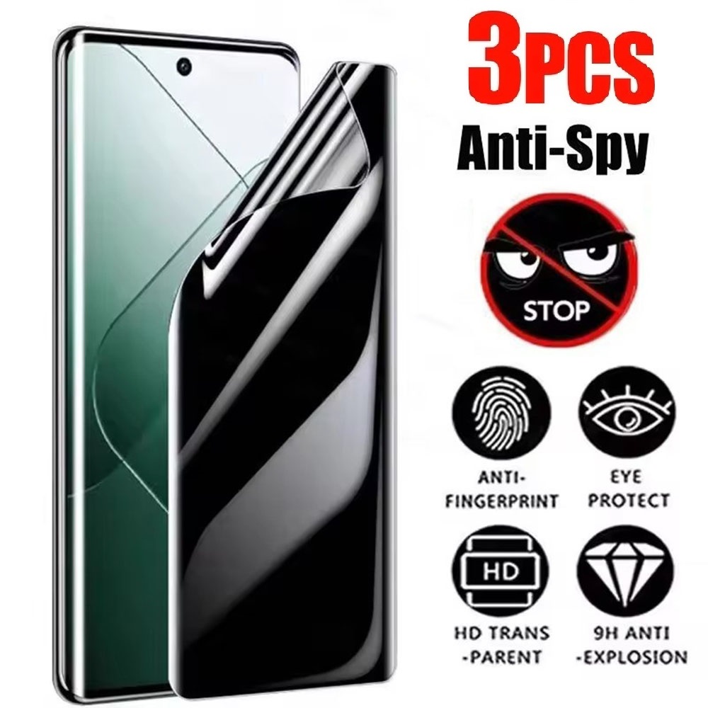 Oppo Find X8 - ฟิล์มไฮโดรเจลป้องกันความเป็นส่วนตัว 3 ชิ้น สำหรับ OPPO Reno