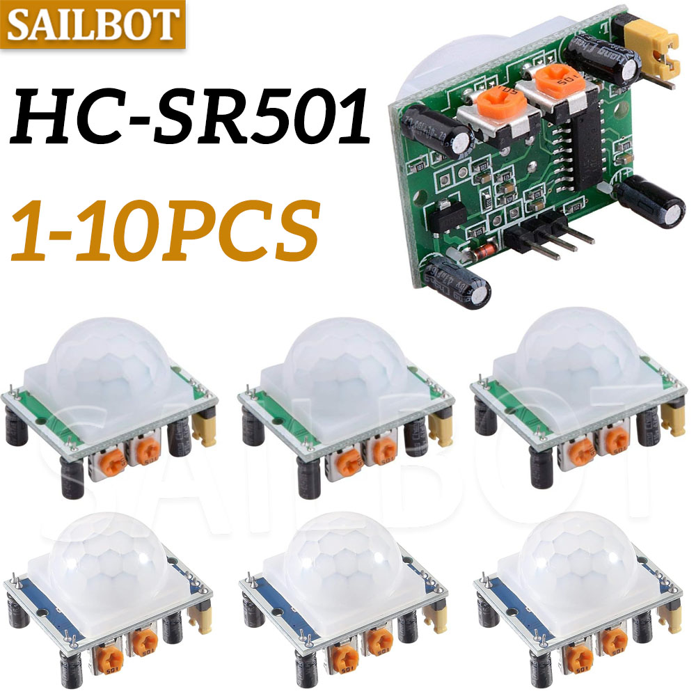 HC-SR501 PIR เซ็นเซอร์อินฟราเร - Muscle Sensor Emg บทวิจารณ์และราคา
