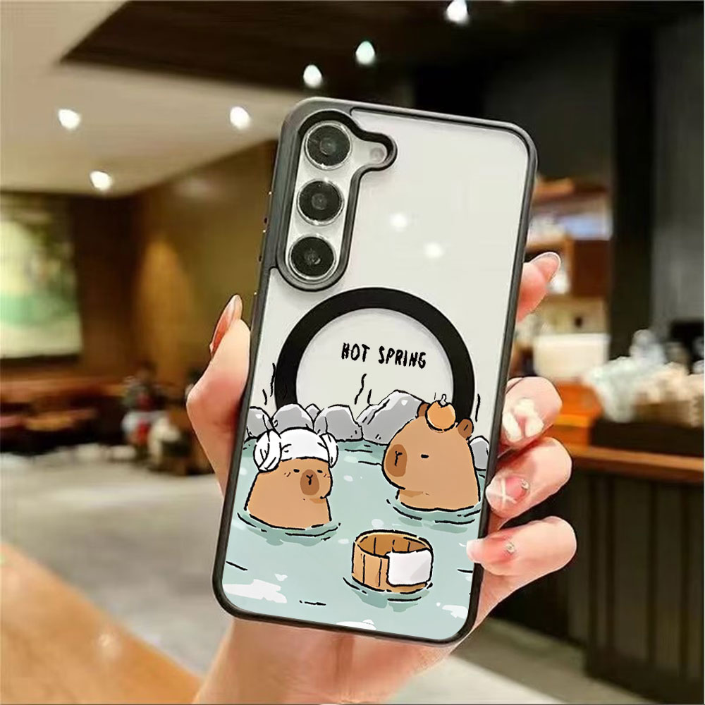 เคสโทรศัพท์แม่เหล็กใสลายคาปิบา - Samsung Galaxy S25 บทวิจารณ์และราคา